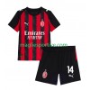 Completo Calcio AC Milan Luca Modrić 14 Bambino Divisa Prima 2025-2026